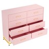 8-Drawer Dresser for Bedroom & Closet, Modern Wooden Storage Chest - 2 of 4