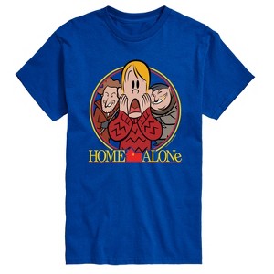 Men's - Home Alone - Movie Poster Short Sleeve Graphic T-Shirt - 1 of 4