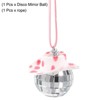 Unique Bargains Shiny Mirror Ornament Car Party Accessory Disco Ball - 3 of 4