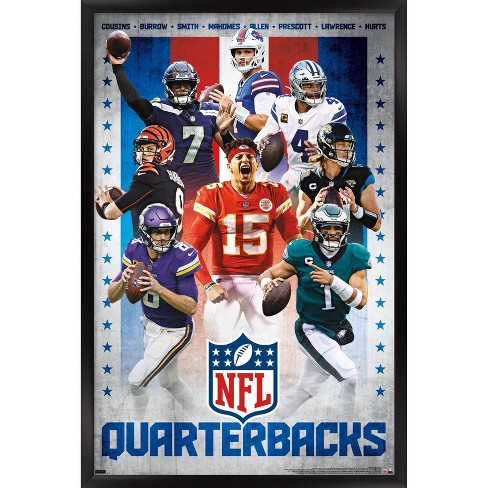 Trends International Nfl Washington Commanders - Chase Young Feature Series  23 Framed Wall Poster Prints Black Framed Version 14.725 X 22.375 : Target