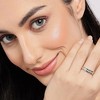 SOHI Women's Silver Cross Finger Ring - 3 of 3