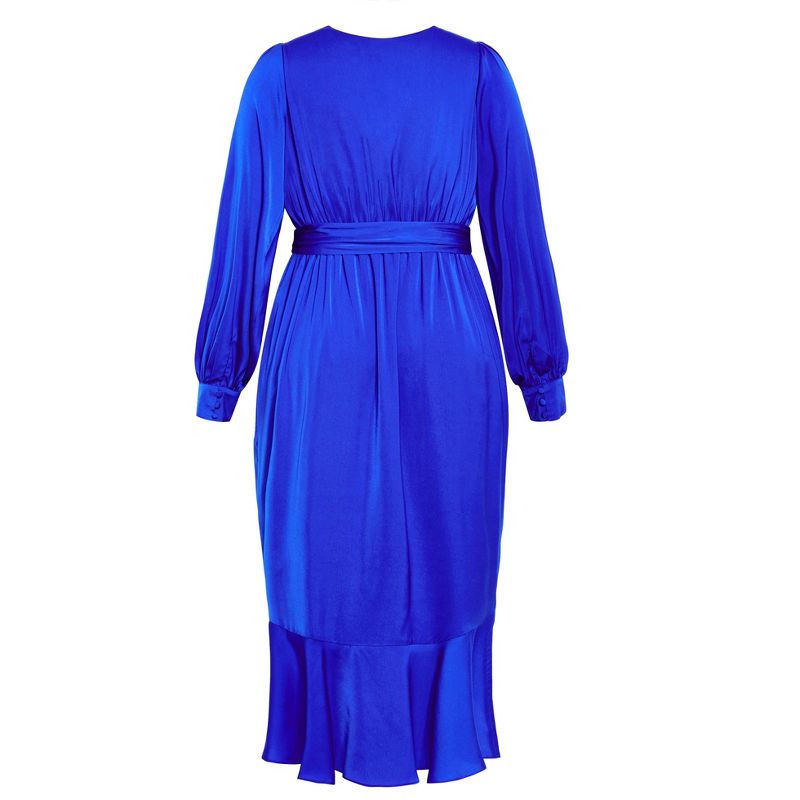 Women's Plus Size Ophelia Maxi Dress - ultra blue | CITY CHIC, 5 of 7