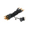 Novelty Lights 20 Light Incandescent Craft Mini Christmas String Lights Black Wire 8.5 feet - 3 of 4