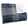 Xavier University Campus Plaid Spirit Silky Touch Super Soft Throw Blanket 50x60 - 3 of 4