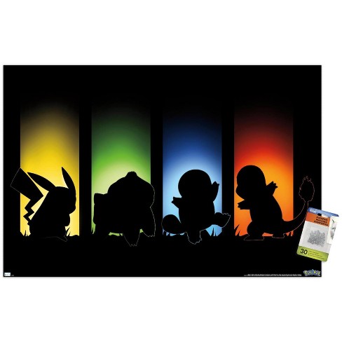 Trends International Pokémon - Favorites Wall Poster, 22.375 x 34,  Premium Unframed Version