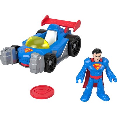 Imaginext DC Super Friends Deluxe Supermobile Action Figure Playset - 4pk