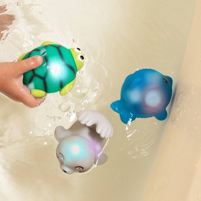 Image of Hoovy Light Up Single LED Bath Squirter - Assorted Animals