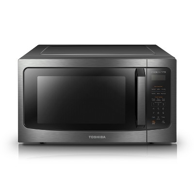 Toshiba 1.6-cu ft 1250-Watt Countertop Microwave Oven with Inverter Technology and Smart Sensor - Thumbnail 2