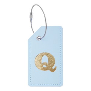 Unique Bargains Luggage Tag Light Blue 1 Pc - 1 of 4