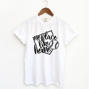 Simply Sage Market Women's No Place Like Home Short Sleeve Garment Dyed Tee - 1 of 4
