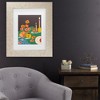 Trademark Fine Art - Gigi Rosado  Green table Matted Framed Art - 2 of 4