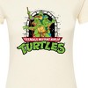 Women's - Teenage Mutant Ninja Turtles - Logo Character Group Fitted Graphic T-Shirt - 2 of 3