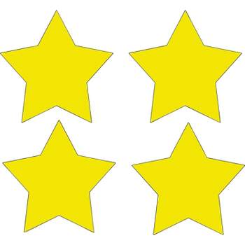 1/2 Gold (250) Presto-Stick Foil Star Stickers - EU-82422, Eureka
