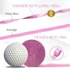PartyWoo Crepe Paper Streamers Pink Light Hot Red White 8 Rolls 656 ft 1.8 Inch x 82 Ft Roll - 3 of 4
