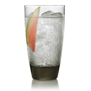 Libbey Classic Smoke Tumbler Glasses, 18 ounce, Set of 12 - 1 of 4
