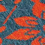 blue and red