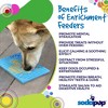 Surf's Up Design eMat Enrichment Lick Mat - small light blue small - 3 of 4