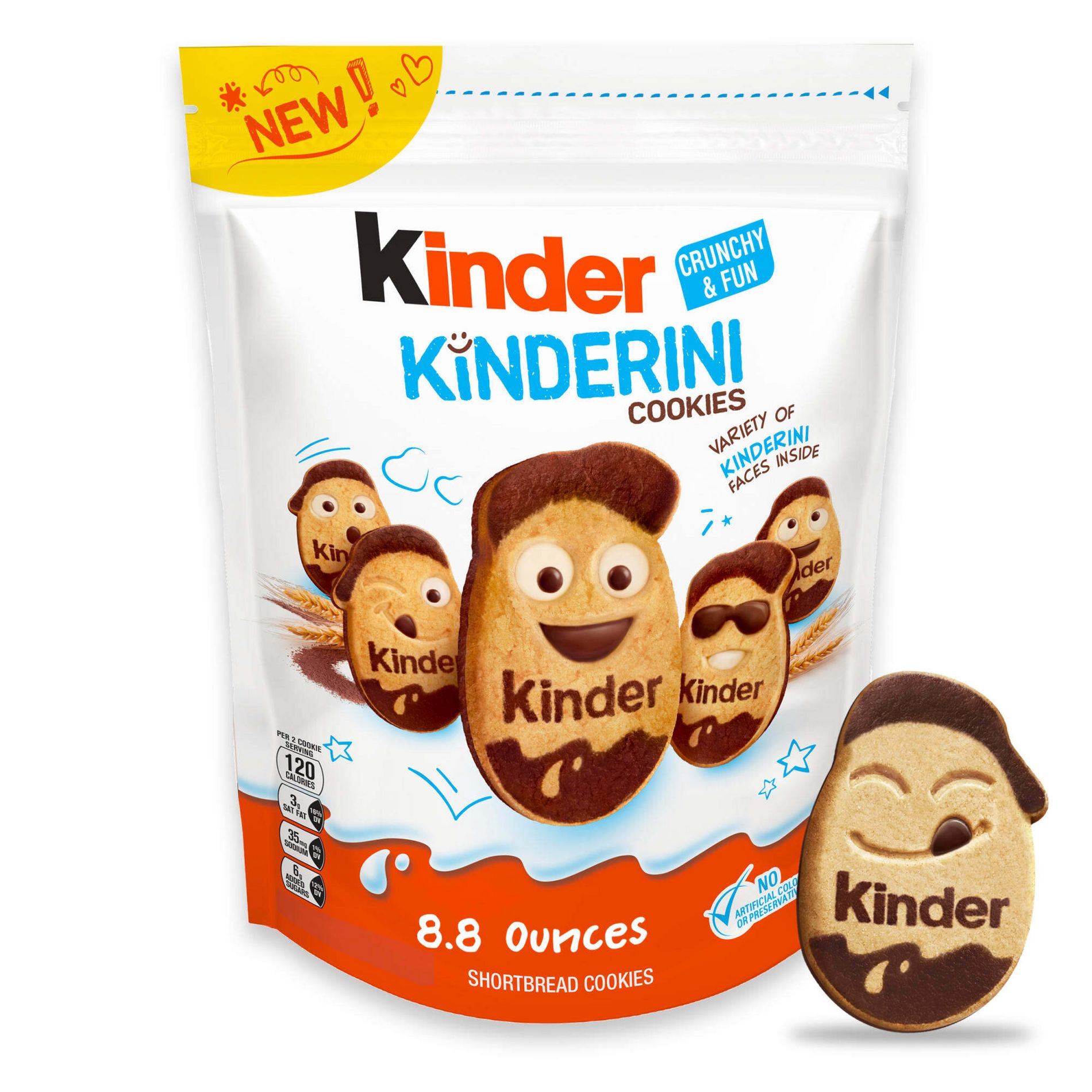 Kinderini Cookies 20ct Pouch 8.8oz