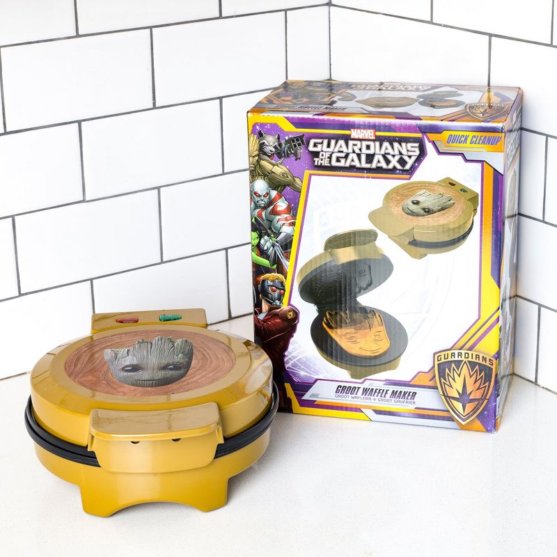 Uncanny Brands Marvel Groot Waffle Maker, 6 of 8