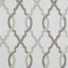 Kate Aurora 2 Piece Grommet Top Light Filtering Geometric Window Curtain Panels - 3 of 4