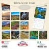 BrownTrout Texas Wild and Scenic 2026 12"x24" Hanging Square Wall Calendar Plastic-Free - 2 of 4