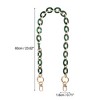 Unique Bargains Trendy Handbag Strap Deep Green White 1 Pc - 2 of 4