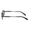 Michael Kors MANCHESTER MK 1151 1005/1 Womens Oval Sunglasses Black 58mm - 3 of 3