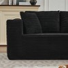 106" Corduroy L-Shaped Cloud Modular Sectional Sofa Right Chaise - 4 of 4