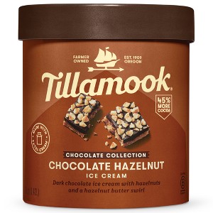 Tillamook Chocolate Hazelnut Frozen Ice Cream - 48 fl oz - 1 of 4