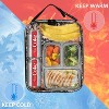 Small Insulated Lunch Bag for All Ages, Splash Proof Mini Portable Reusable Thermal Lunch Cooler Tote Bag, Upright Lunch Box - Tirrinia - 2 of 4