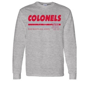 Adult Dixie Heights High School Colonels Name & Graphic Essential Long ...