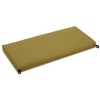 Blazing Needles, 45-inch by 19-inch Outdoor Spun Polyester Loveseat Cushion - 2 of 2