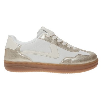 Женские кроссовки Outwoods Womens Giana 5 Gum Sole Lace Up Fashion Sneakers- Gold (8) — фото 2