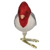 Old World Christmas 2.5 Inch Red-Crested Cardinal Clip-On Ornament Tree Ornaments - 2 of 3