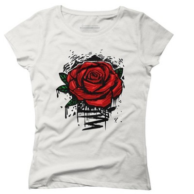 Floral Graphic Tee Target - rose roblox t shirt