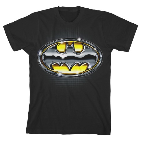 Black and store yellow batman shirt