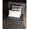 Luxe Belton Faux Fur Pillow | 2-Pack | 12"x20" - 3 of 4