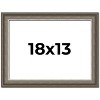 PosterPalooza | Weathered Black Picture Frame - UV Acrylic, Backing Board, Hanging Hardware Included - 2 of 4