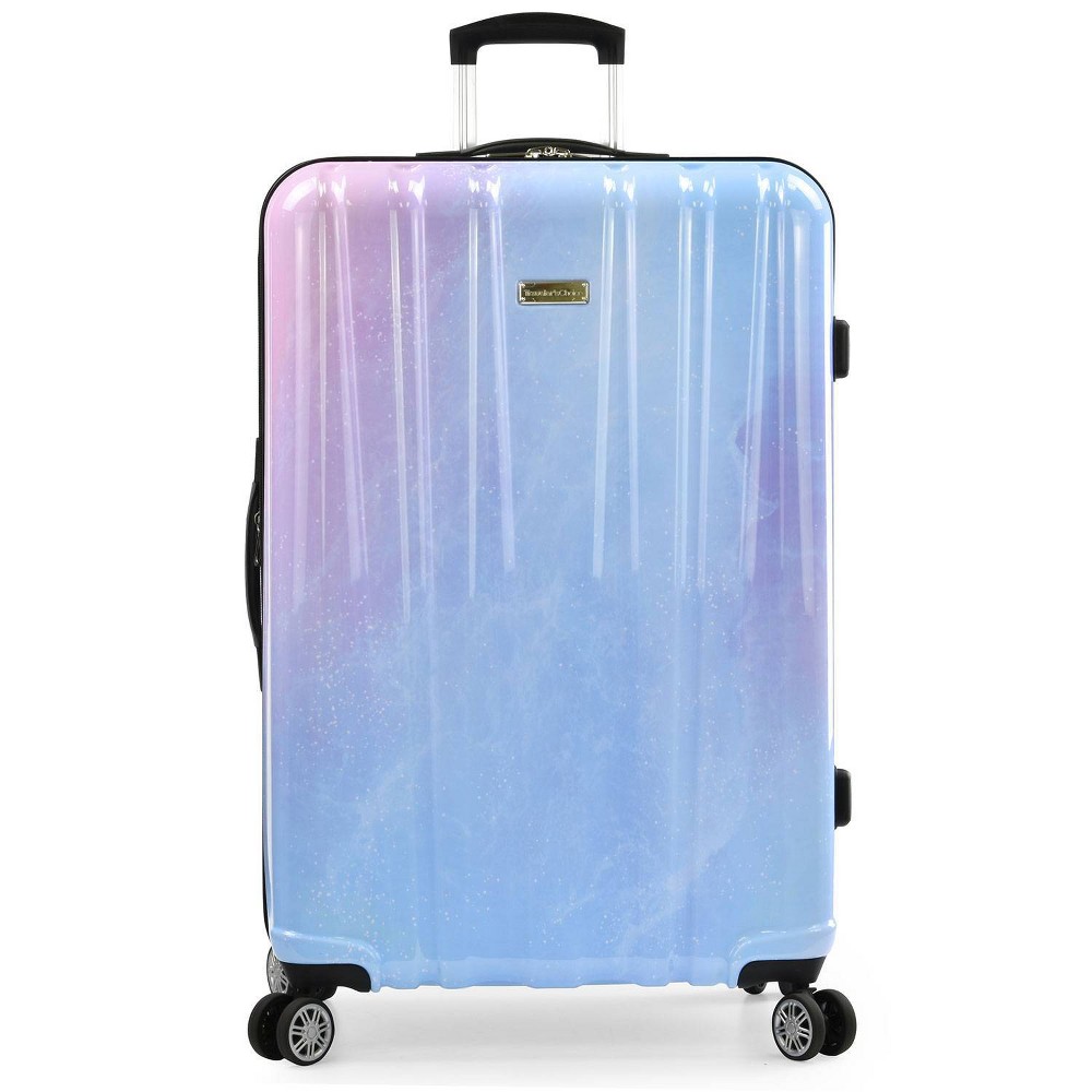 Traveler's Choice Ruma II 30" Hardside Expandable Spinner Large Checked Suitcase - Twinkle Lilac