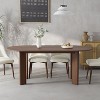PexFix George Oval 67"x33.5" Dining Table Solid Wood Kitchen Tables - 4 of 4