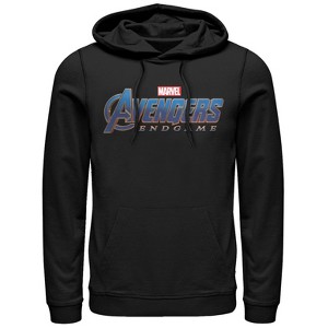 Men's Marvel Avengers: Endgame Classic Logo Pull Over Hoodie - 1 of 3