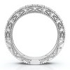 Pompeii3 1/3Ct Diamond Stackable Anniversary Wedding Ring 14k Gold or Platinum Lab Created - 2 of 4