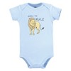 Hudson Baby Infant Boy Cotton Bodysuits, Boy Safari World - 3 of 4