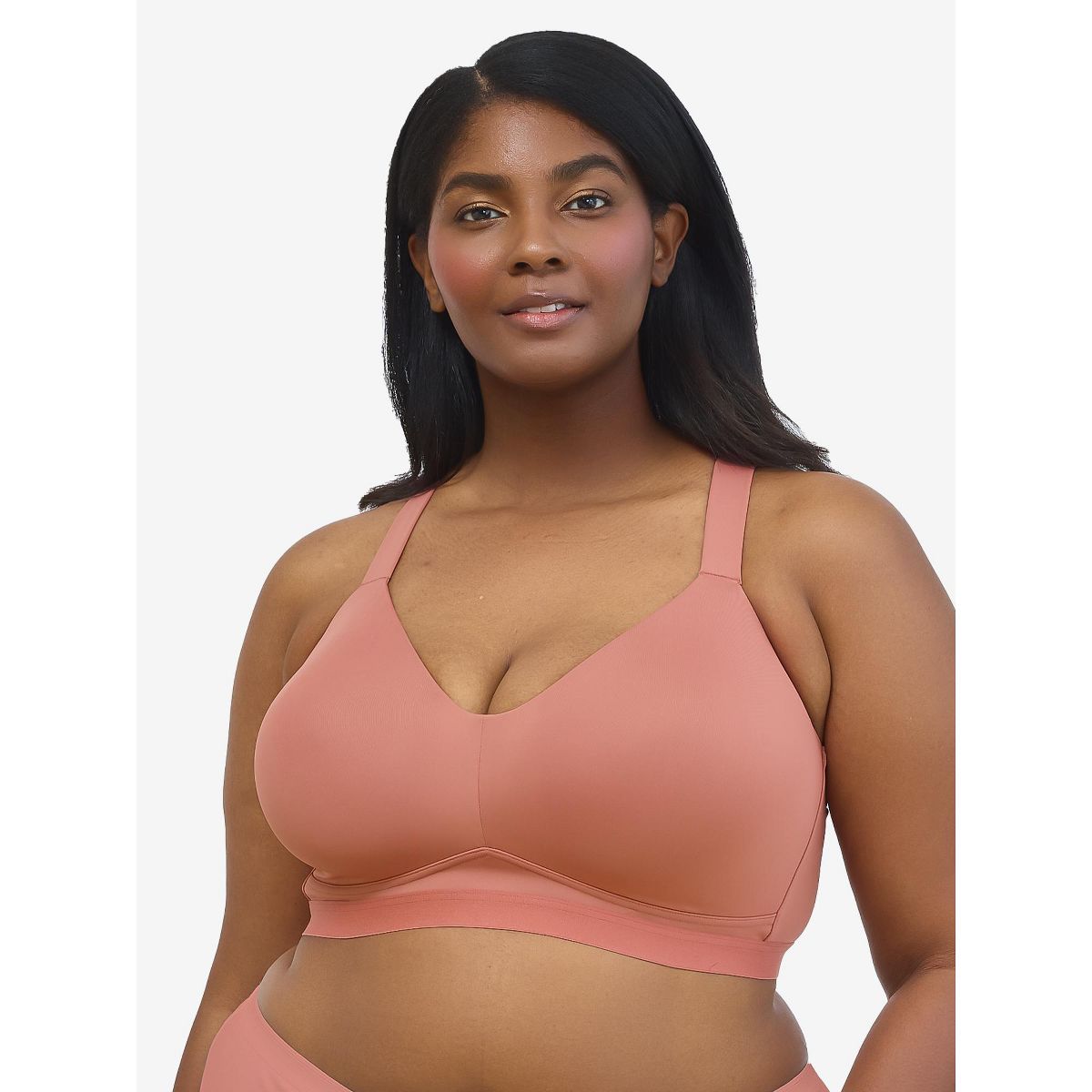 Leading Lady Women's The Aurora - Lightly Lined Microfiber Wireless Bra (5979) - thumbnail 7