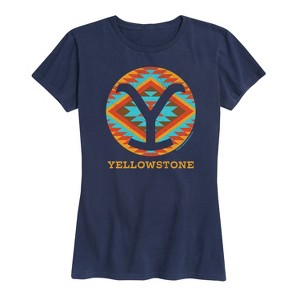 Women's - Yellowstone - Y Saddle Blanket Logo Short Sleeve Graphic T-Shirt - 1 of 4