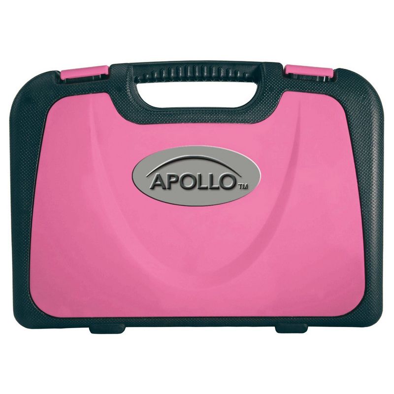Apollo Tools 135pc Household Tool Kit DT0773N1 Pink, 3 of 11