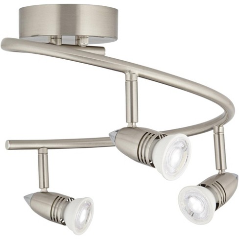 Silver on sale track lights