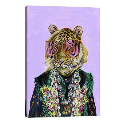 48" x 32" x 1.5" Gucci Bengal Tiger by Heather Perry Unframed Wall Canvas - iCanvas