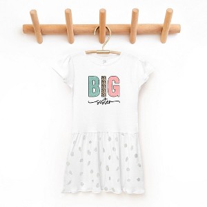 The Juniper Shop Big Sister Leopard Toddler Graphic Dress - 1 of 3
