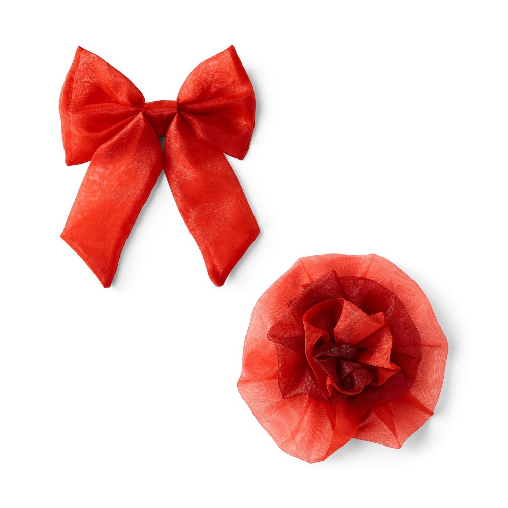 Dog and Cat Bow & Rosette Set -  - The Cuddle Collab